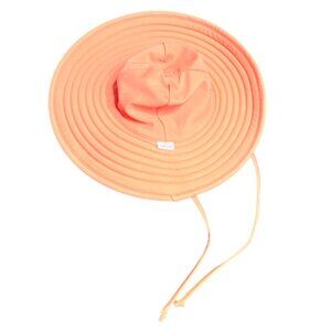 Rufflebutts Sun Hat Peach/Salmon Colored 0-12 M